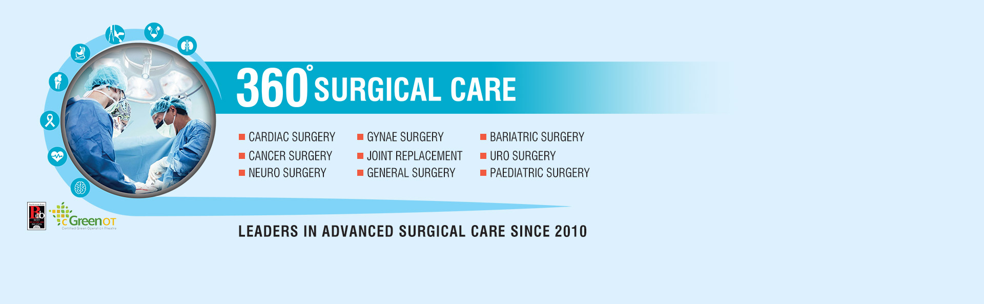 Leaders in Advanced Surgical Care Since 2010.