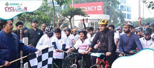 Cyclothon Event in Delhi NCR - ASIAN 2024