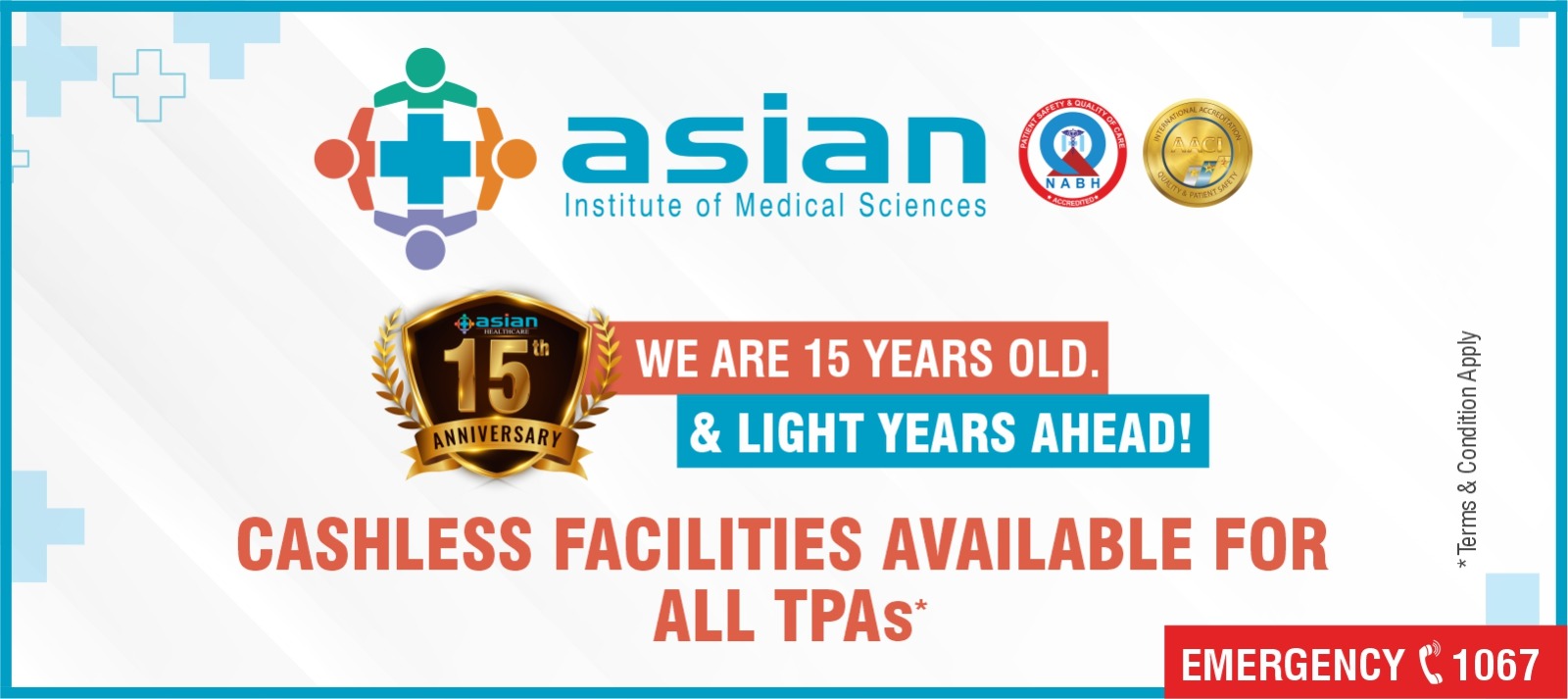 Cashless Facilities Available For all TPA's